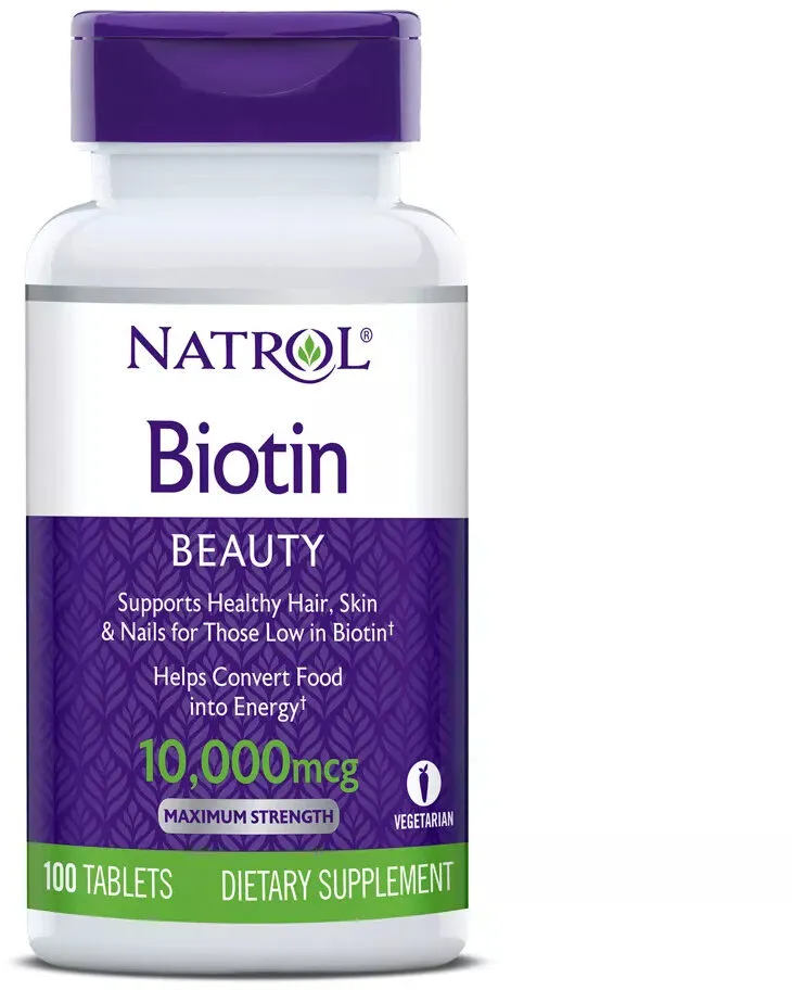 Biotin 10,000MCG Tablets - 100 CT