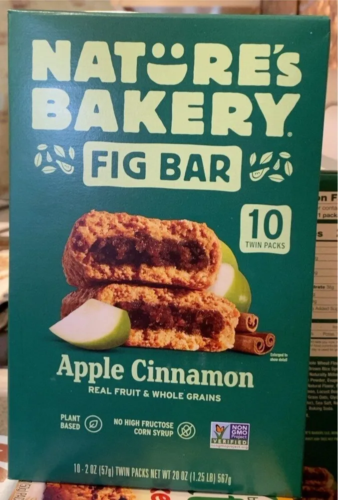 Apple cinnamon fig bar