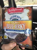 Bridgford, sweet baby ray's, original beef jerky