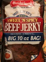 Beef jerky sweet and spicy