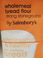 Wholemeal bread flour