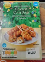 Chicken corn dogs