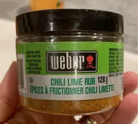 Chili lime rub