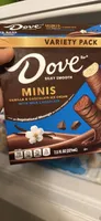 Dove Minis Vanilla & Chocolate Ice Cream with Milk Chocolate
