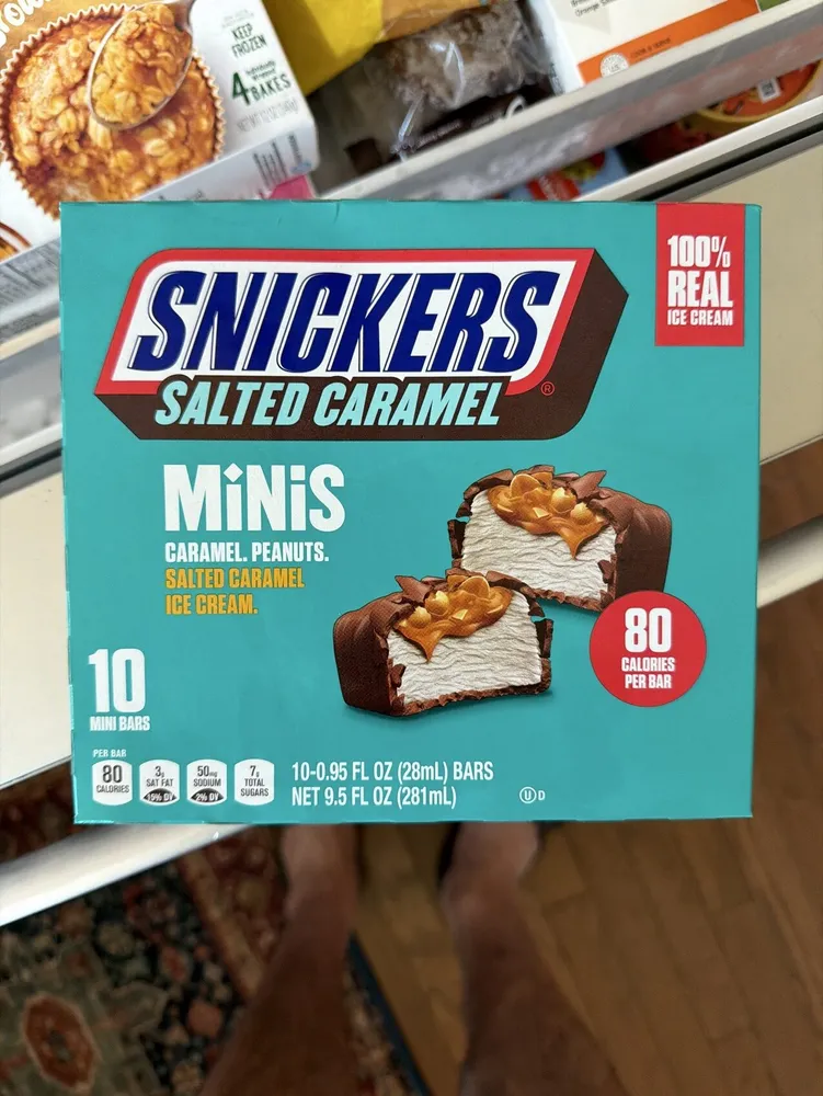SNICKERS SALTED CARAMEL MINIS