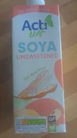 unsweetened soya