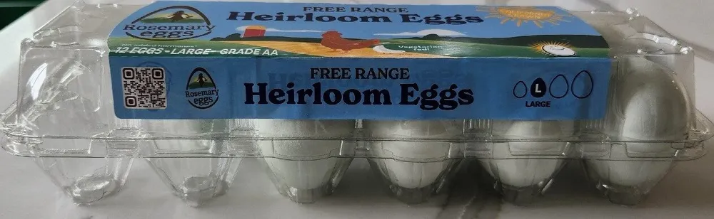 Free Range Heirloom Eggs