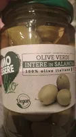 Olive verdi intere in salamoia