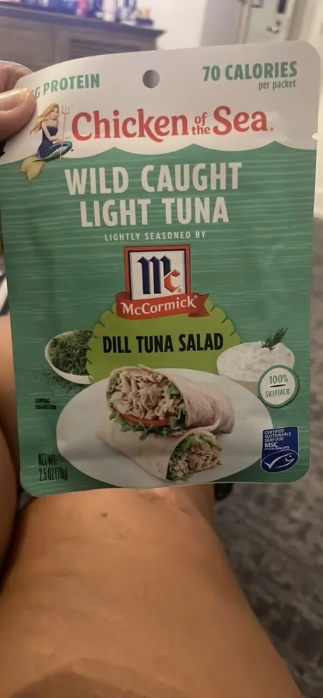 WILD CAUGHT LIGHT TUNA DILL TUNA SALAD