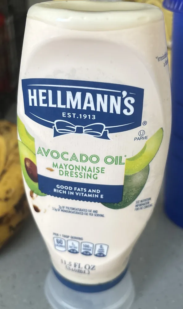 Avocado Oil Mayonnaise Dressing