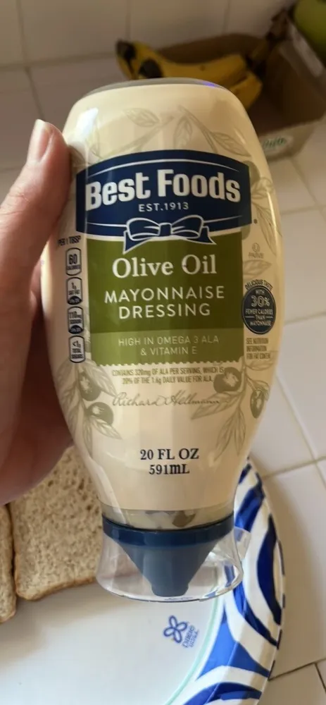 Olive Oil Mayonnaise Dressing