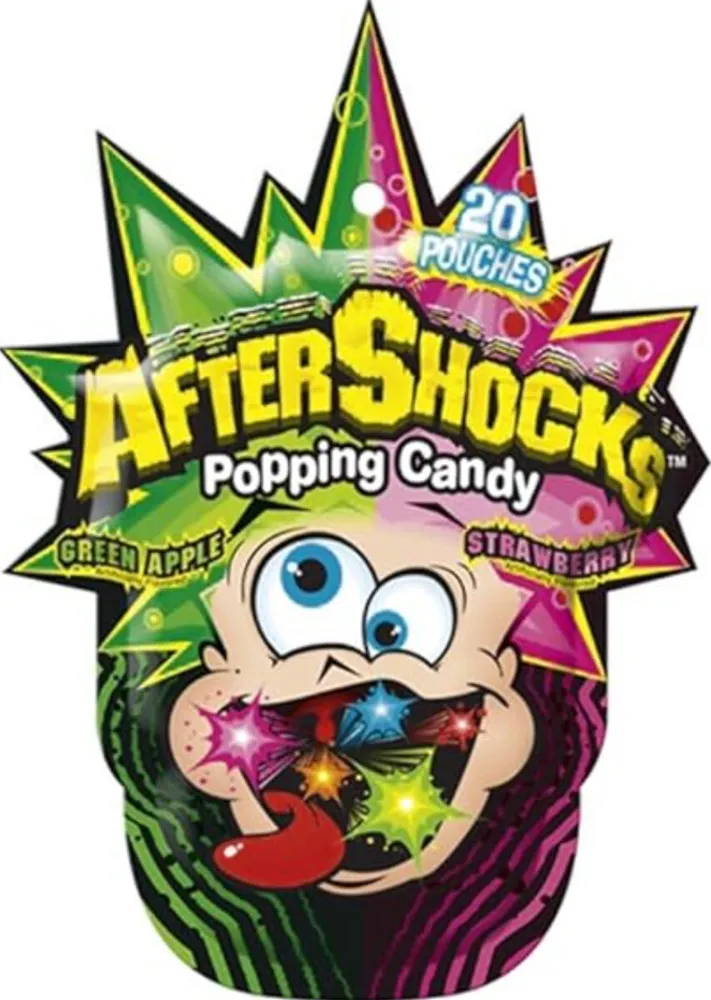Popping Candy - Green Apple, Strawberry