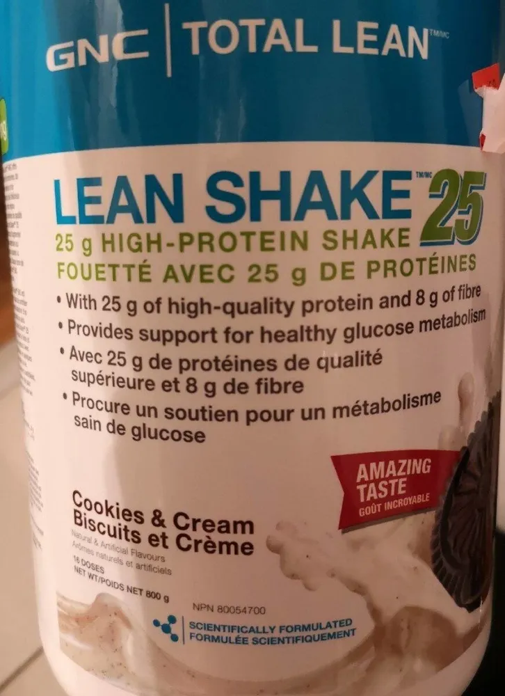 Lean shake 25