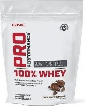 GNC Pro Performance 100 Whey Chocolate Supreme 12 Servings