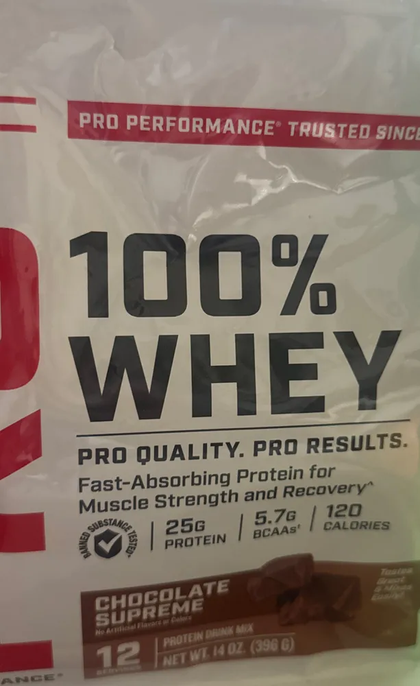 100% Whey chocolate