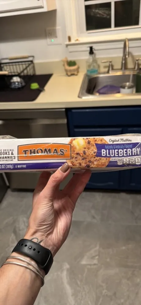 English Muffins Blueberry