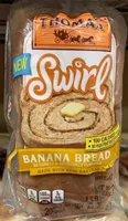 Swirl banana bread