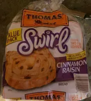 Cinnamon raisin swirl bread