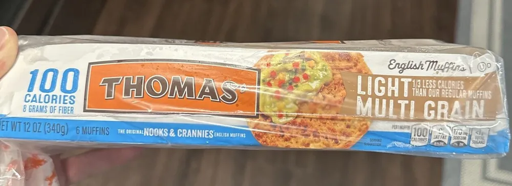 English Muffins Light Multi Grain