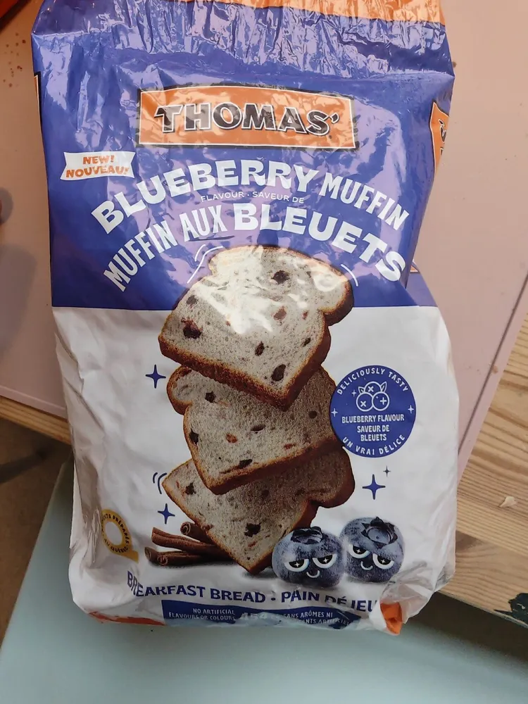 Blueberry Muffin Breakfast Bread