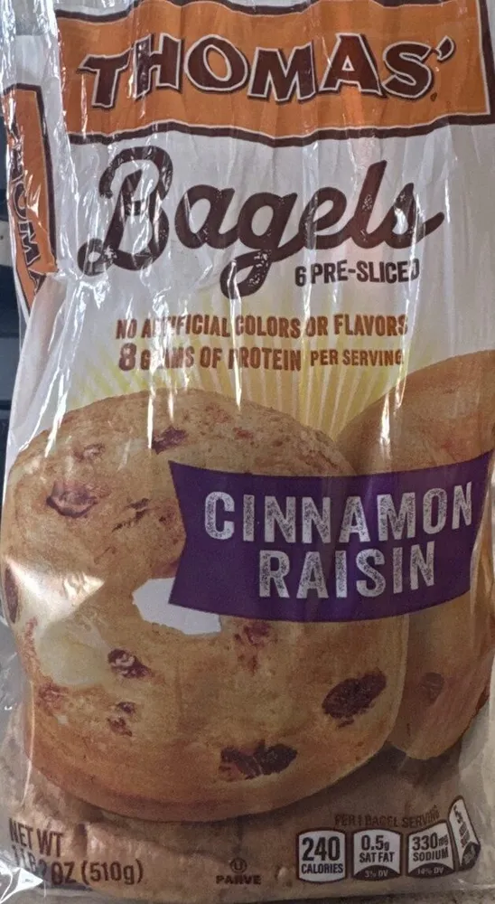 Cinnamon Raisin Bagels
