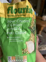 Sour Cream & Onion Lentil & Pea Cakes