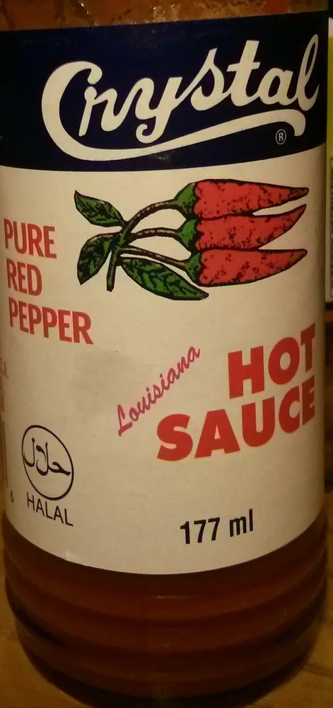 Crystal Louisiana Hot Sauce Red Pepper