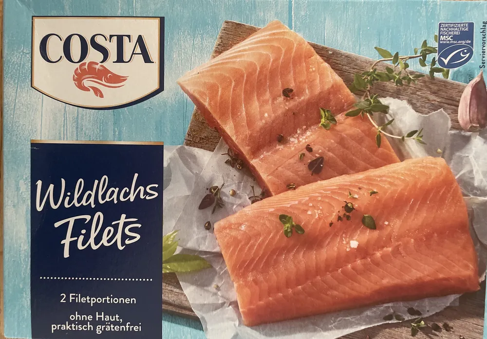 wildlachs filets