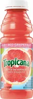 Ruby red grapefruit juice drink