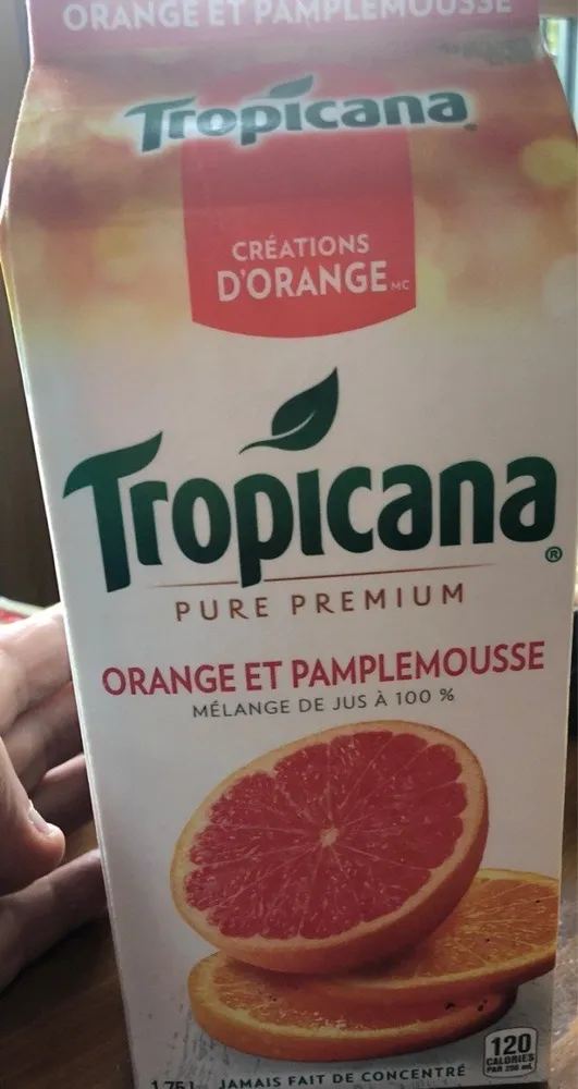 Jus (orange, Pamplemousse)