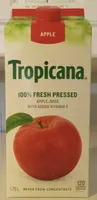 100% Fresh Pressed Apple Juice with Added Vitamin C
