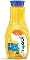 Trop orange juice beverage no pulp