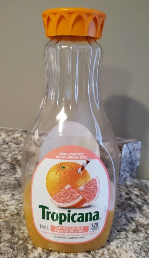 Jus d'orange et de pamplemousse