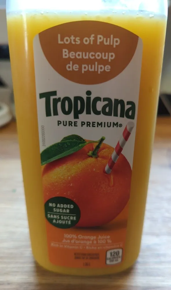 Orange Juice (Lots of pulp)