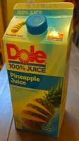 100% pineapple juice from concentrate with vitamin c