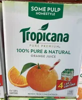 Pure Premium Orange Juice Original No Pulp