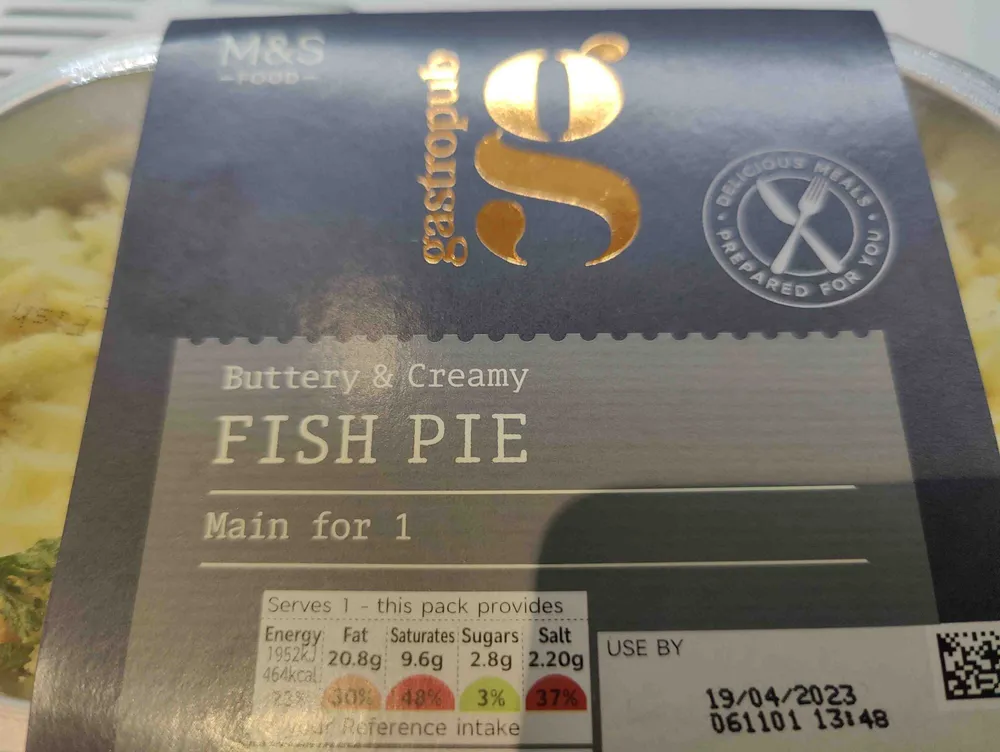 Rich & Creamy Fish Pie