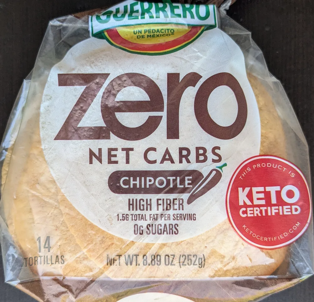 zero net carbs chipotle tortillas