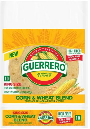 Corn & Wheat Blend Tortillas
