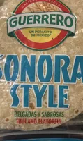 Sonora style flour tortillas