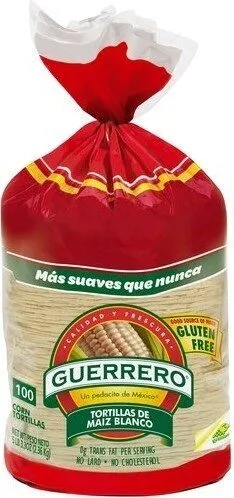 Tortillas de Maíz Blanco