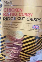 Chicken Katsu Curry Ridge Cut Crisps
