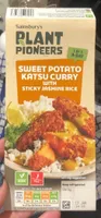 Sweet potato katsu curry