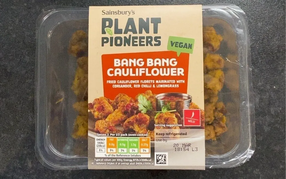 Bang bang cauliflower
