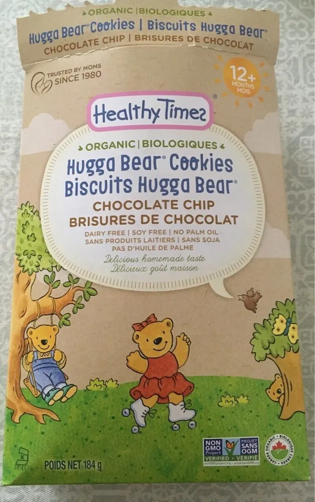 Biscuits Hugga Bear Brisures de chocolat