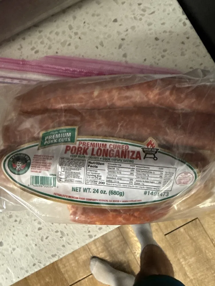 Premium Cured Pork Longaniza