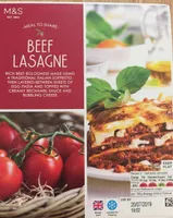 Beef Lasagne