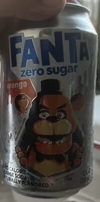 Fanta zero sugar orange