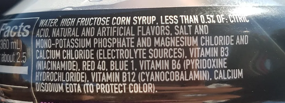 Powerade Ion4 Grape