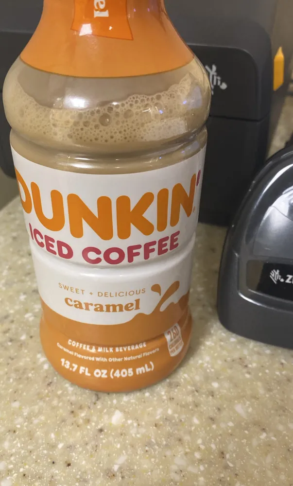 ICED COFFEE Sweet + Delicious caramel